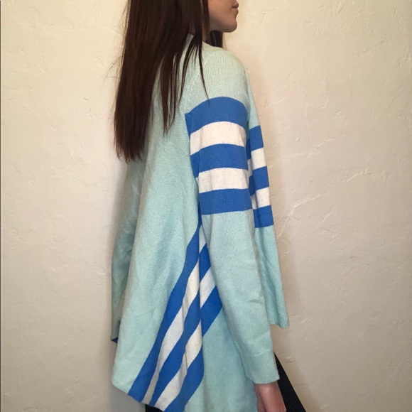 Vineyard Vines Cardigan Blue Stripes Medium M - Picture 4 of 9